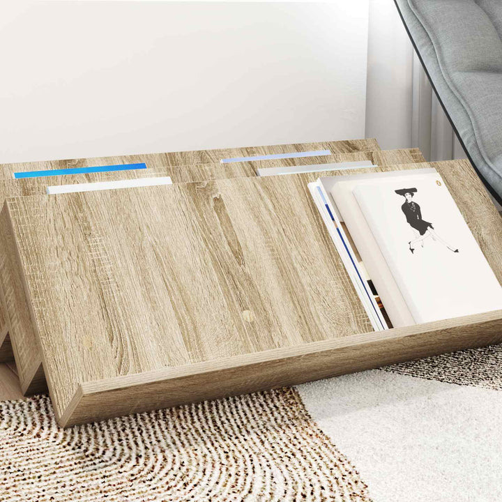 Magasin Rack Sonoma eg 90 x 53 x 28,5 cm Konstrueret træ