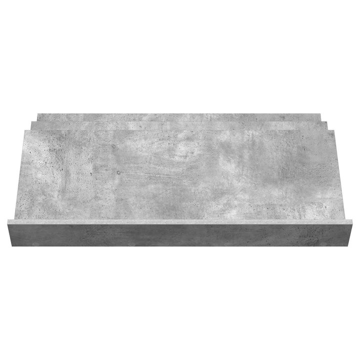 Magasin Rack Beton Grå 90 x 53 x 28,5 cm Konstrueret træ