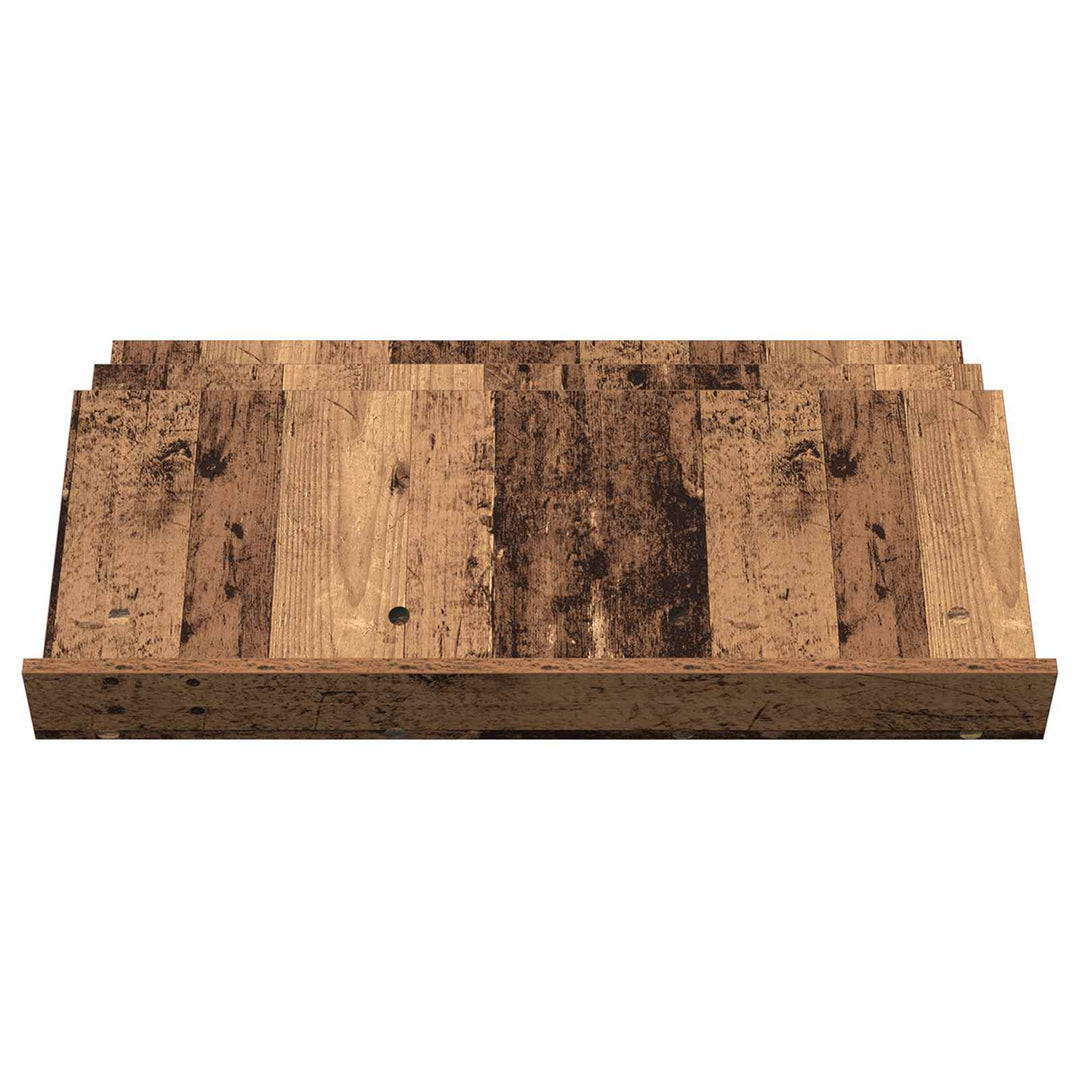 Magasin Rack Gammelt træ 90 x 53 x 28,5 cm Konstrueret træ