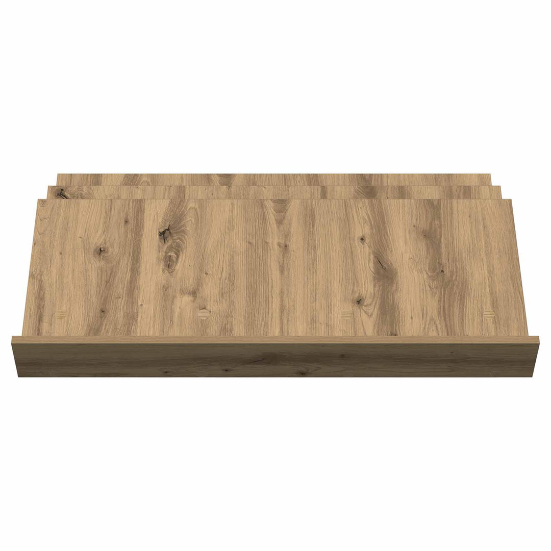 Magasin Rack Artisan Egetræ 90 x 53 x 28,5 cm Konstrueret træ