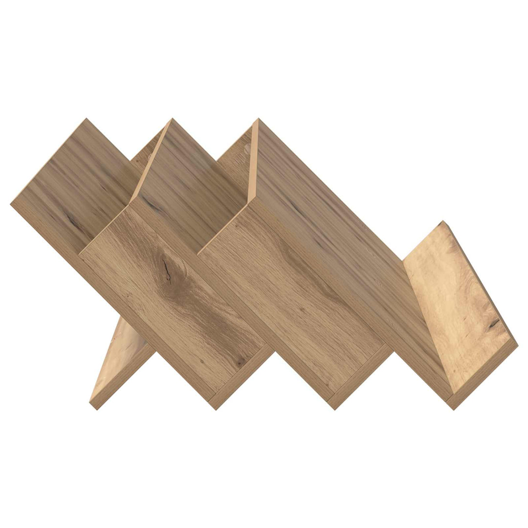 Magasin Rack Artisan Egetræ 90 x 53 x 28,5 cm Konstrueret træ