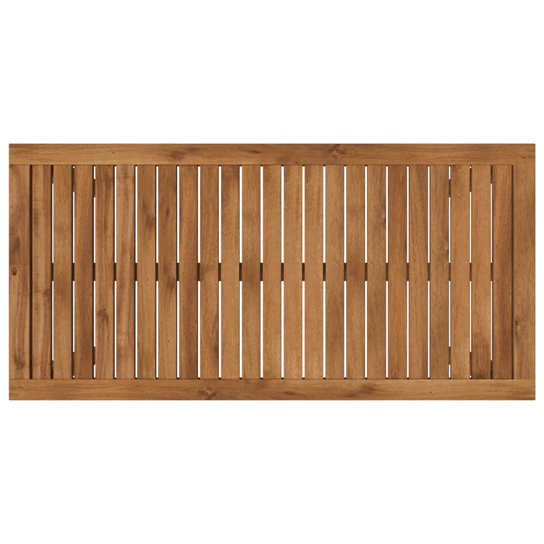 Sofabord Naturfarvet 50 x 100,5 x 45 cm Massivt Akacietræ