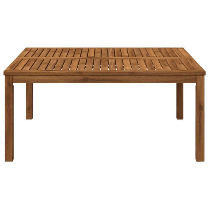 Sofabord Naturfarvet 100 x 100,5 x 45 cm Massivt Akacietræ
