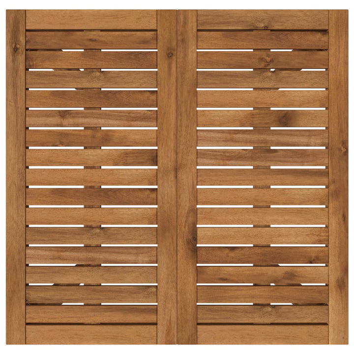 Havemiddagstabel Naturfarvet 70 x 68,5 x 75 cm