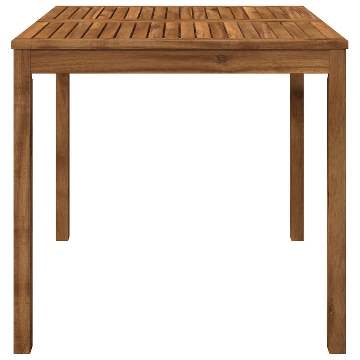 Havemiddagstabel Naturfarvet 80 x 80,5 x 75 cm