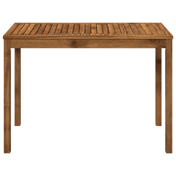Havemiddagstabel Naturfarvet 108,5 x 55 x 75 cm