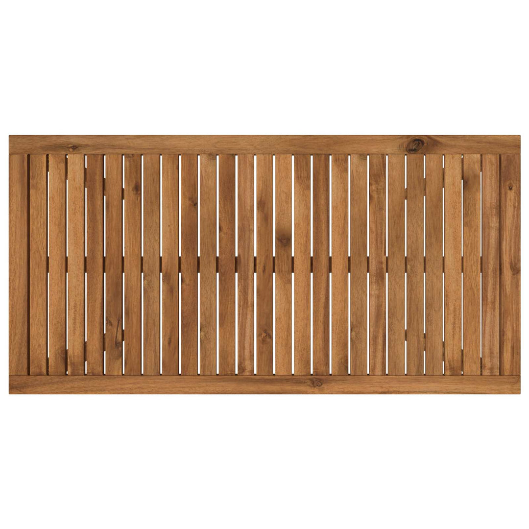 Havemiddagstabel Naturfarvet 108,5 x 55 x 75 cm