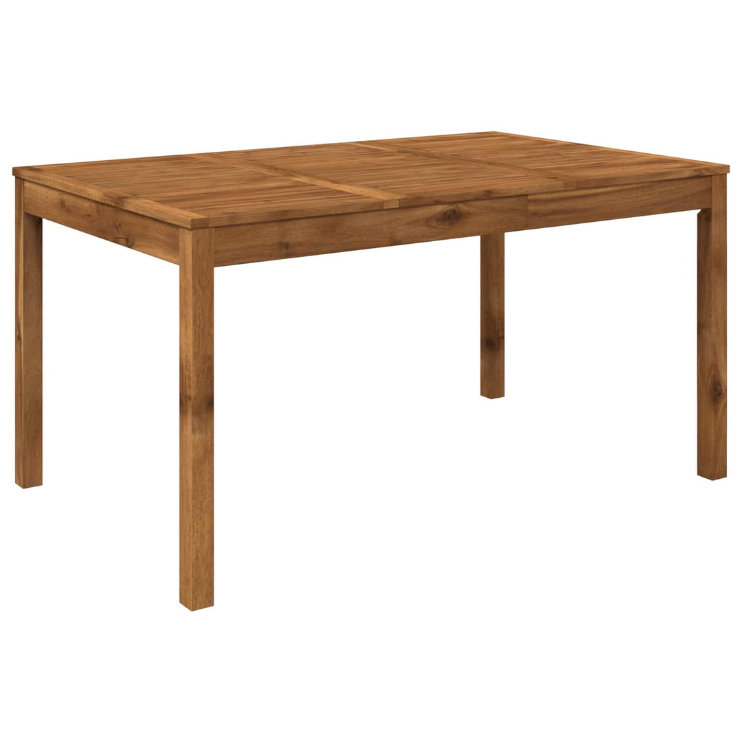 Havemiddagstabel Naturfarvet 147 x 88,5 x 75 cm