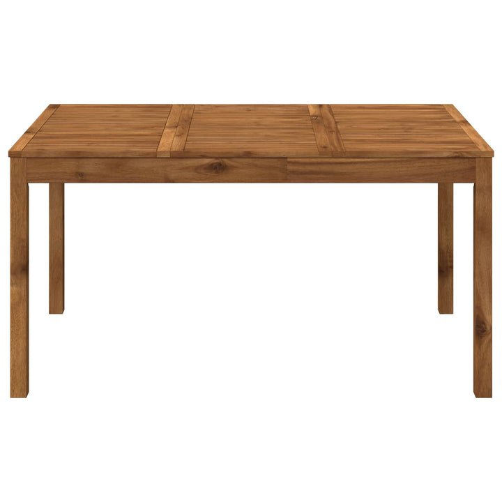 Havemiddagstabel Naturfarvet 147 x 88,5 x 75 cm