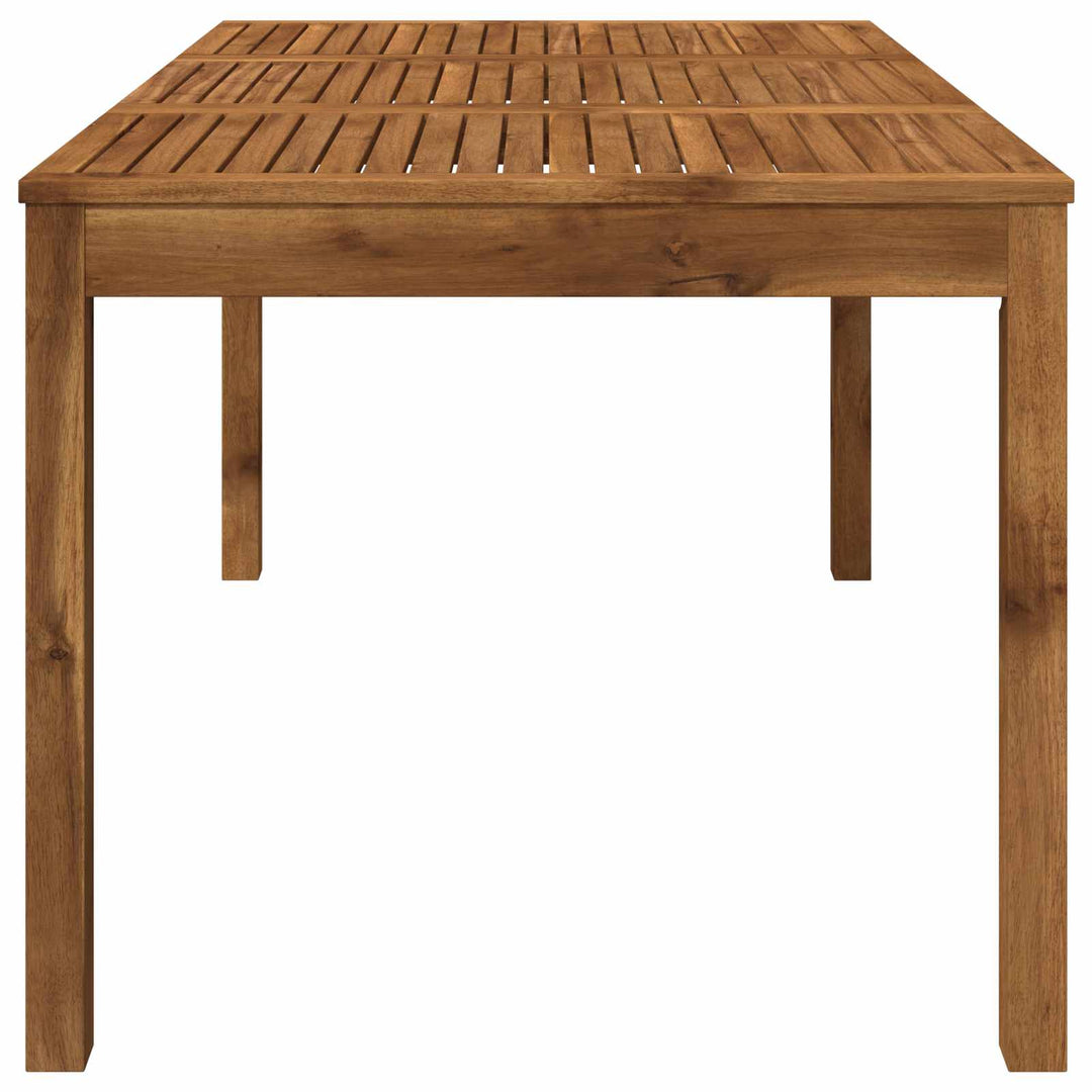 Havemiddagstabel Naturfarvet 147 x 88,5 x 75 cm
