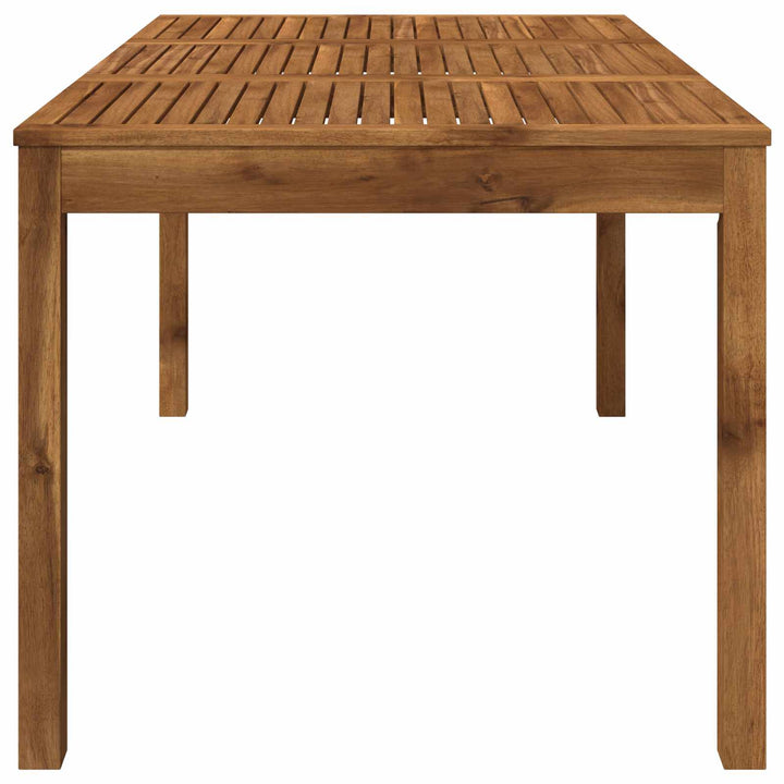 Havemiddagstabel Naturfarvet 147 x 88,5 x 75 cm