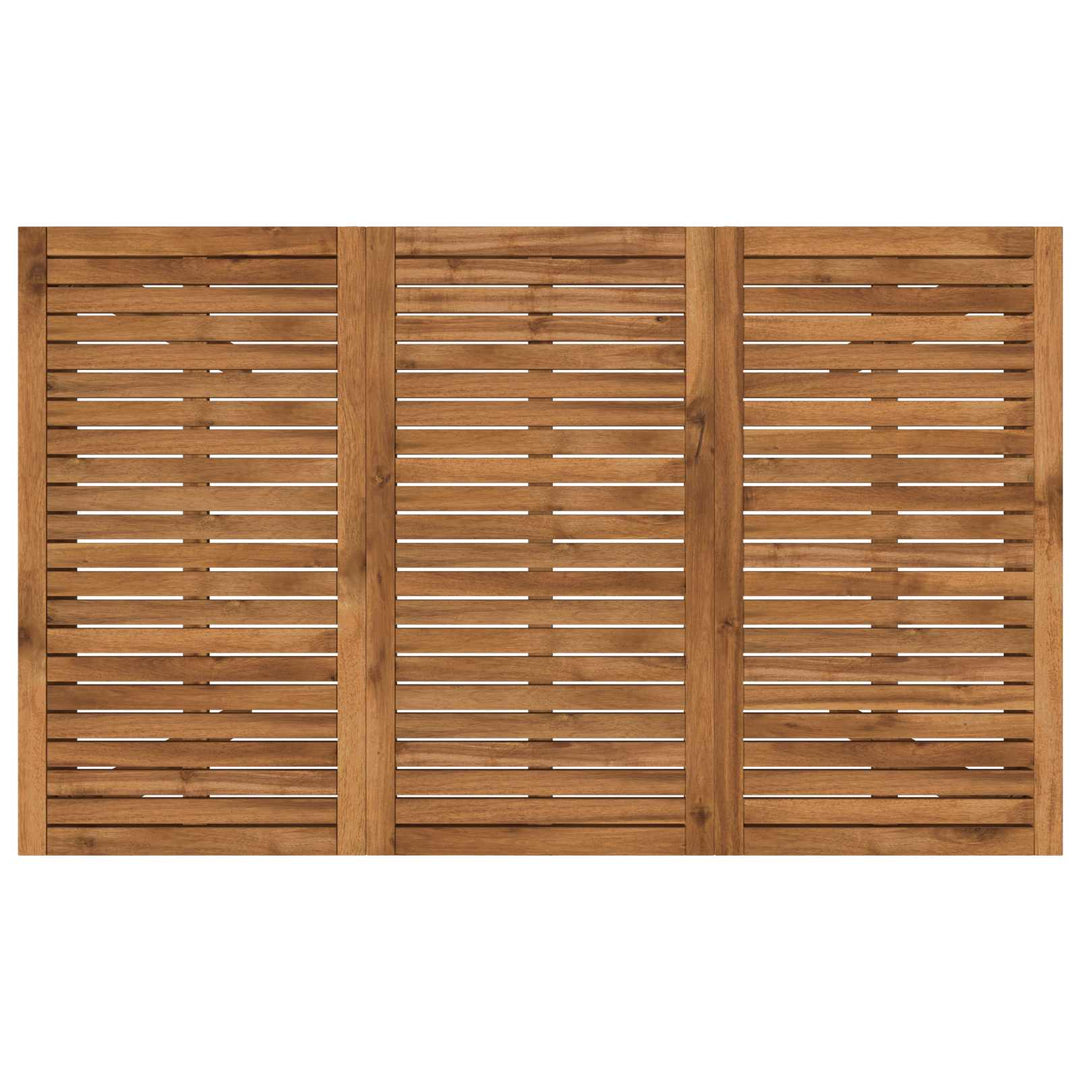 Havemiddagstabel Naturfarvet 147 x 88,5 x 75 cm