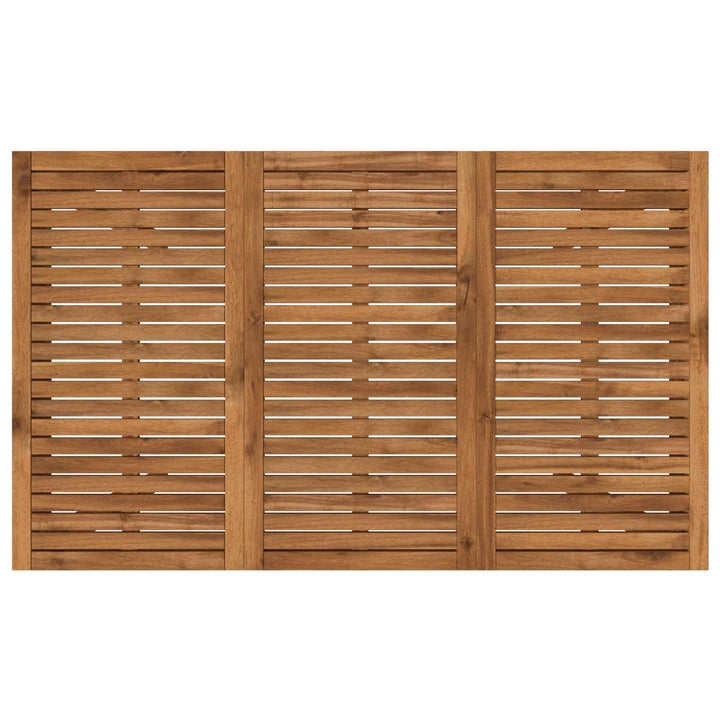 Havemiddagstabel Naturfarvet 147 x 88,5 x 75 cm