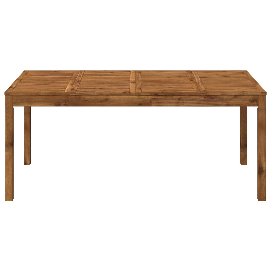 Havemiddagstabel Naturfarvet 180 x 88,5 x 75 cm