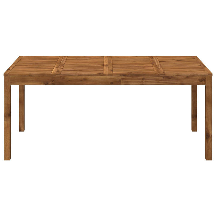 Havemiddagstabel Naturfarvet 180 x 88,5 x 75 cm