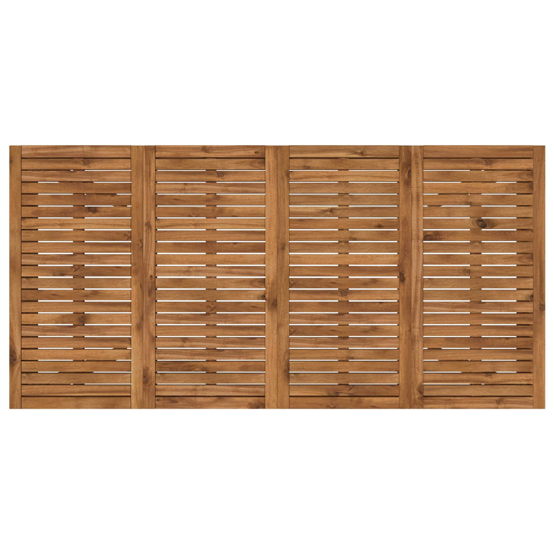 Havemiddagstabel Naturfarvet 180 x 88,5 x 75 cm