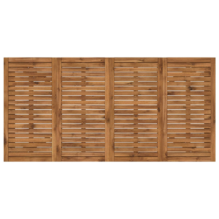 Havemiddagstabel Naturfarvet 180 x 88,5 x 75 cm