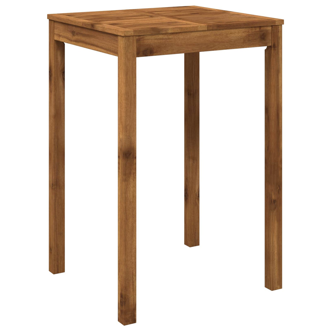 Have Bar Bord Naturfarvet 70 x 68,5 x 105 cm Massivt Akacietræ