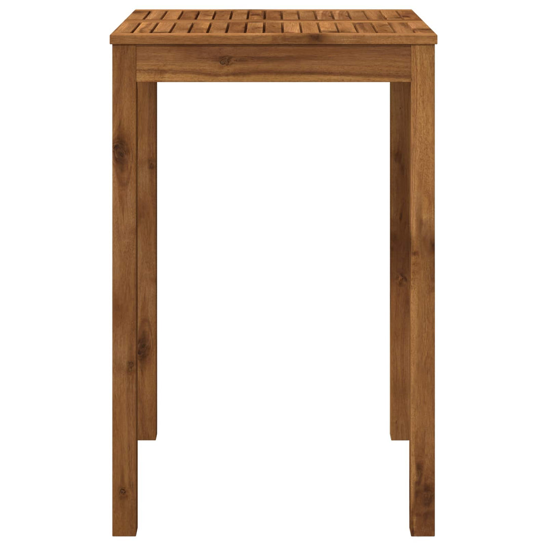 Have Bar Bord Naturfarvet 70 x 68,5 x 105 cm Massivt Akacietræ