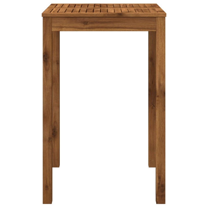 Have Bar Bord Naturfarvet 70 x 68,5 x 105 cm Massivt Akacietræ