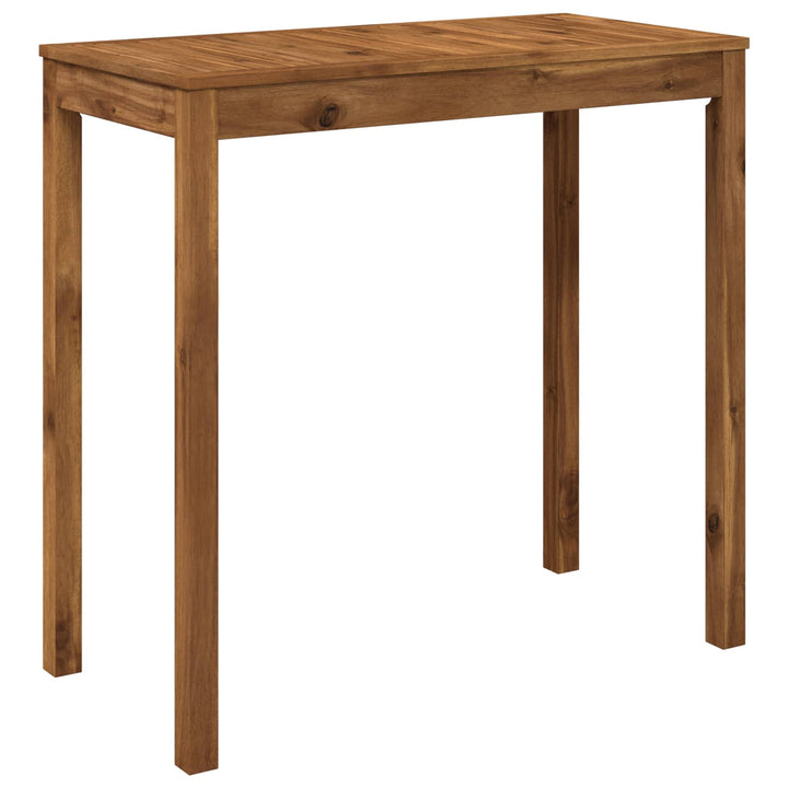 Have Bar Bord Naturfarvet 108,5 x 55 x 105 cm Massivt Akacietræ