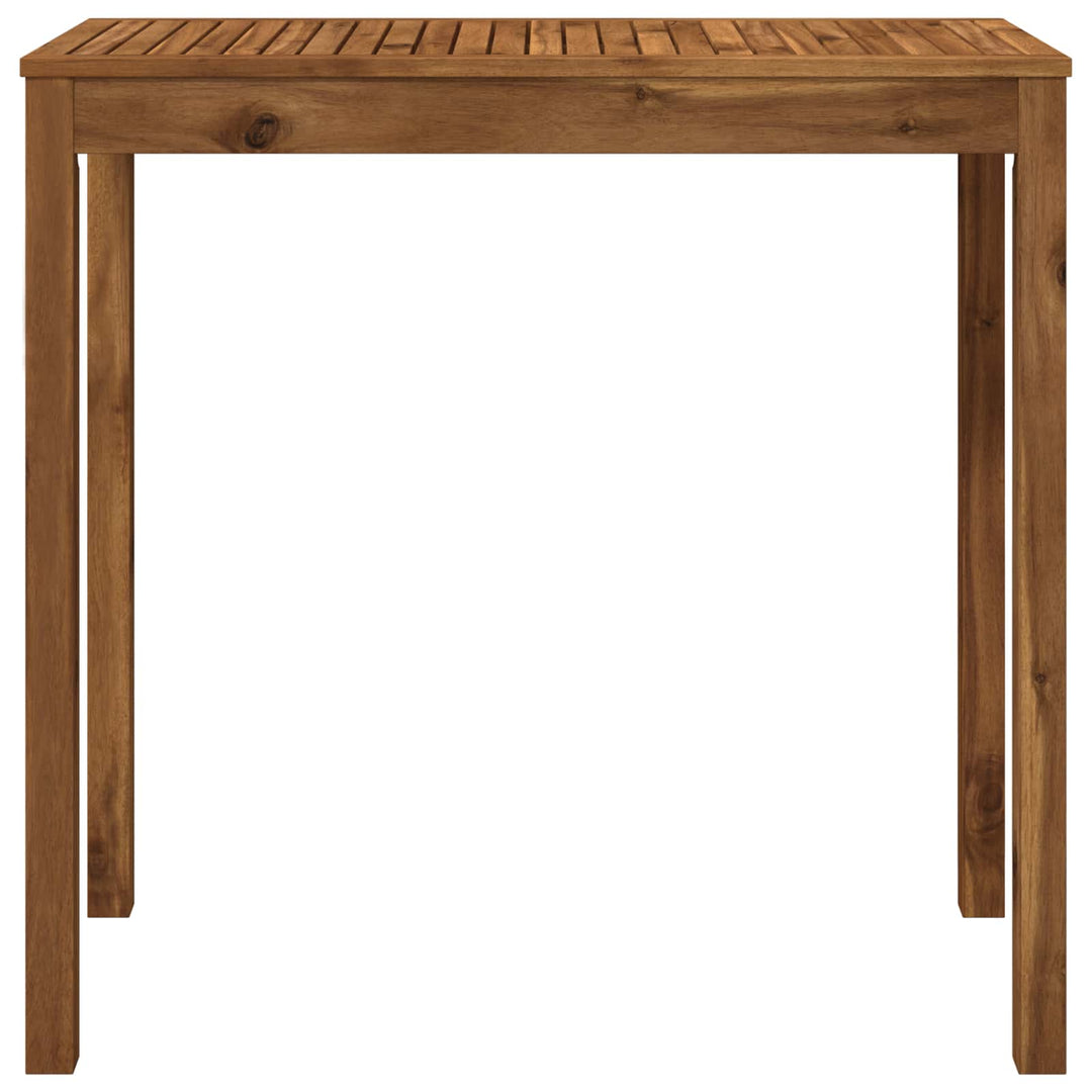 Have Bar Bord Naturfarvet 108,5 x 55 x 105 cm Massivt Akacietræ