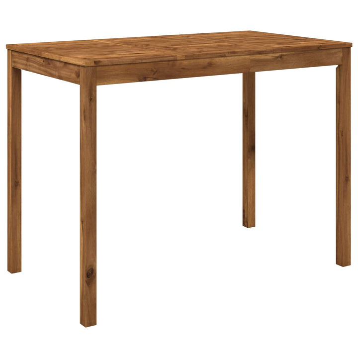Have Bar Bord Naturfarvet 141 x 80,5 x 105 cm Massivt Akacietræ