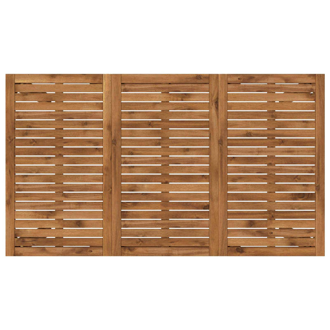 Have Bar Bord Naturfarvet 141 x 80,5 x 105 cm Massivt Akacietræ