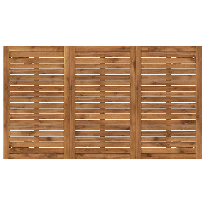 Have Bar Bord Naturfarvet 141 x 80,5 x 105 cm Massivt Akacietræ