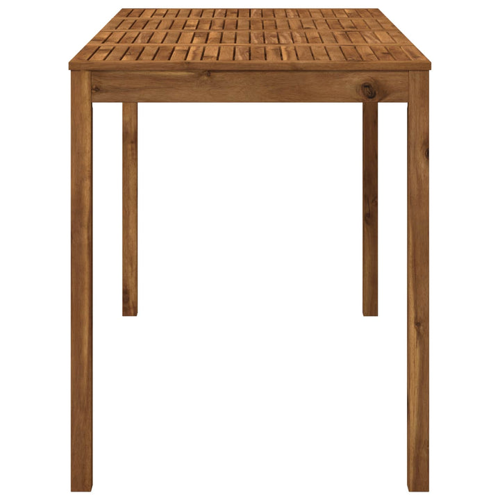Have Bar Bord Naturfarvet 180 x 88,5 x 105 cm Massivt Akacietræ