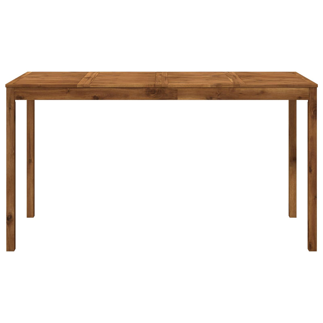 Have Bar Bord Naturfarvet 196 x 80,5 x 105 cm Massivt Akacietræ