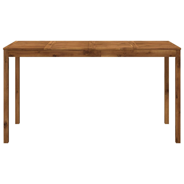 Have Bar Bord Naturfarvet 196 x 80,5 x 105 cm Massivt Akacietræ