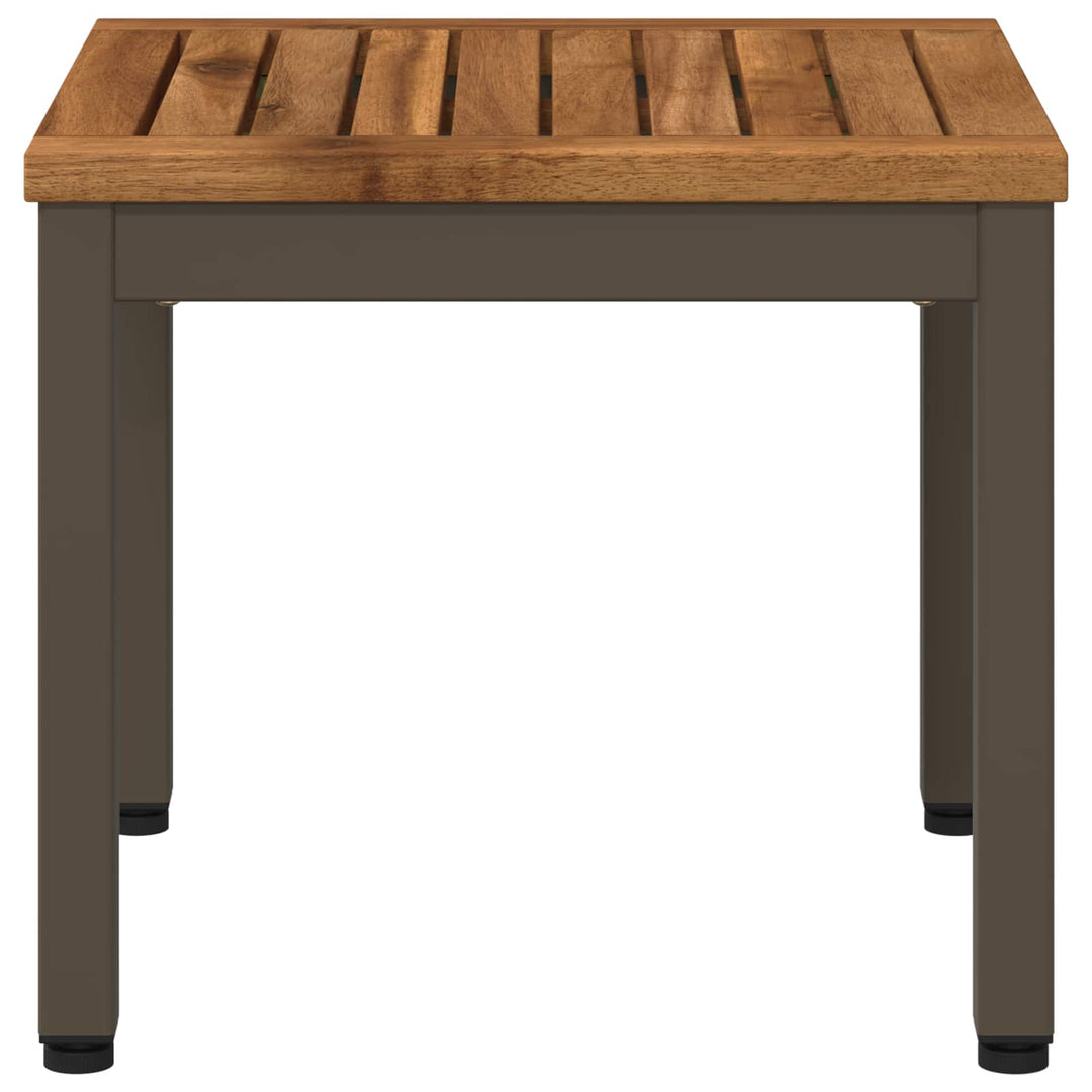 Sofabord Naturlig og Kaffe 40 x 40,5 x 36 cm Massivt Akacietræ