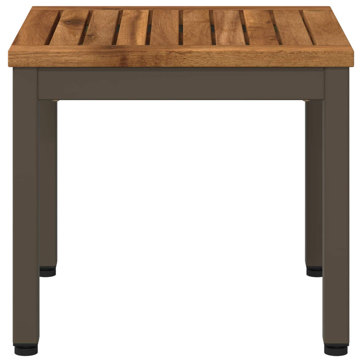 Sofabord Naturlig og Kaffe 40 x 40,5 x 36 cm Massivt Akacietræ