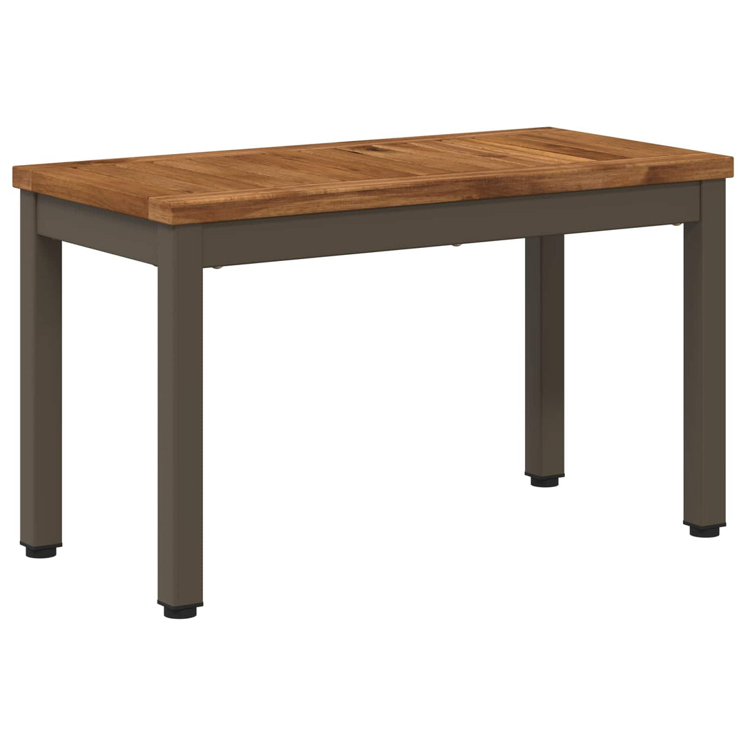 Sofabord Naturlig og Kaffe 60,5 x 30 x 36 cm Massivt Akacietræ