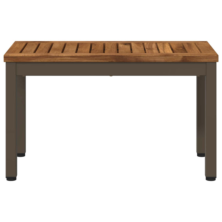 Sofabord Naturlig og Kaffe 60,5 x 30 x 36 cm Massivt Akacietræ