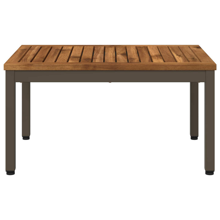 Sofabord Naturlig og Kaffe 50 x 68,5 x 36 cm Massivt Akacietræ