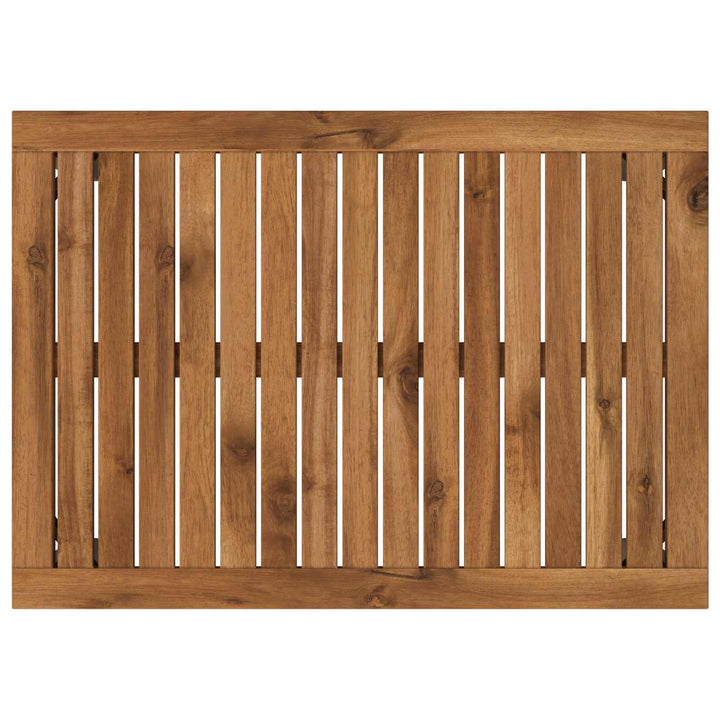 Sofabord Naturlig og Kaffe 50 x 68,5 x 36 cm Massivt Akacietræ