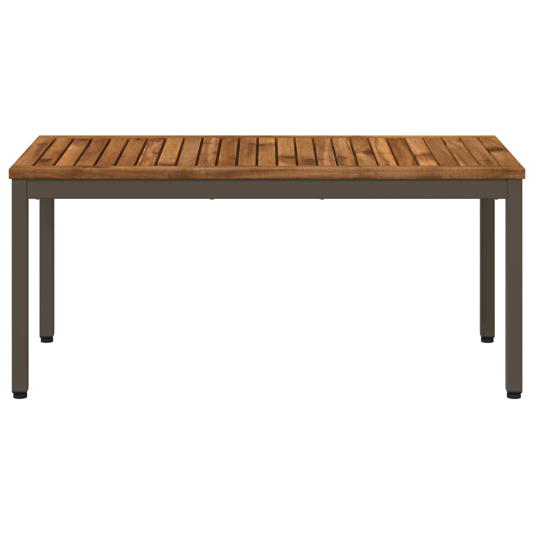 Sofabord Naturlig og Kaffe 50 x 100,5 x 45 cm Massivt Akacietræ
