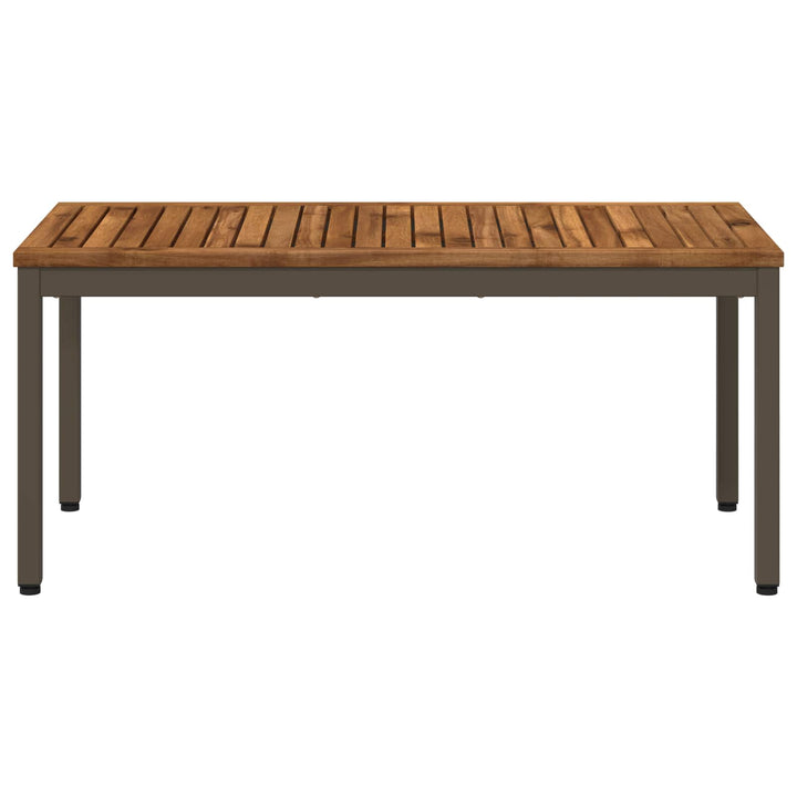 Sofabord Naturlig og Kaffe 50 x 100,5 x 45 cm Massivt Akacietræ