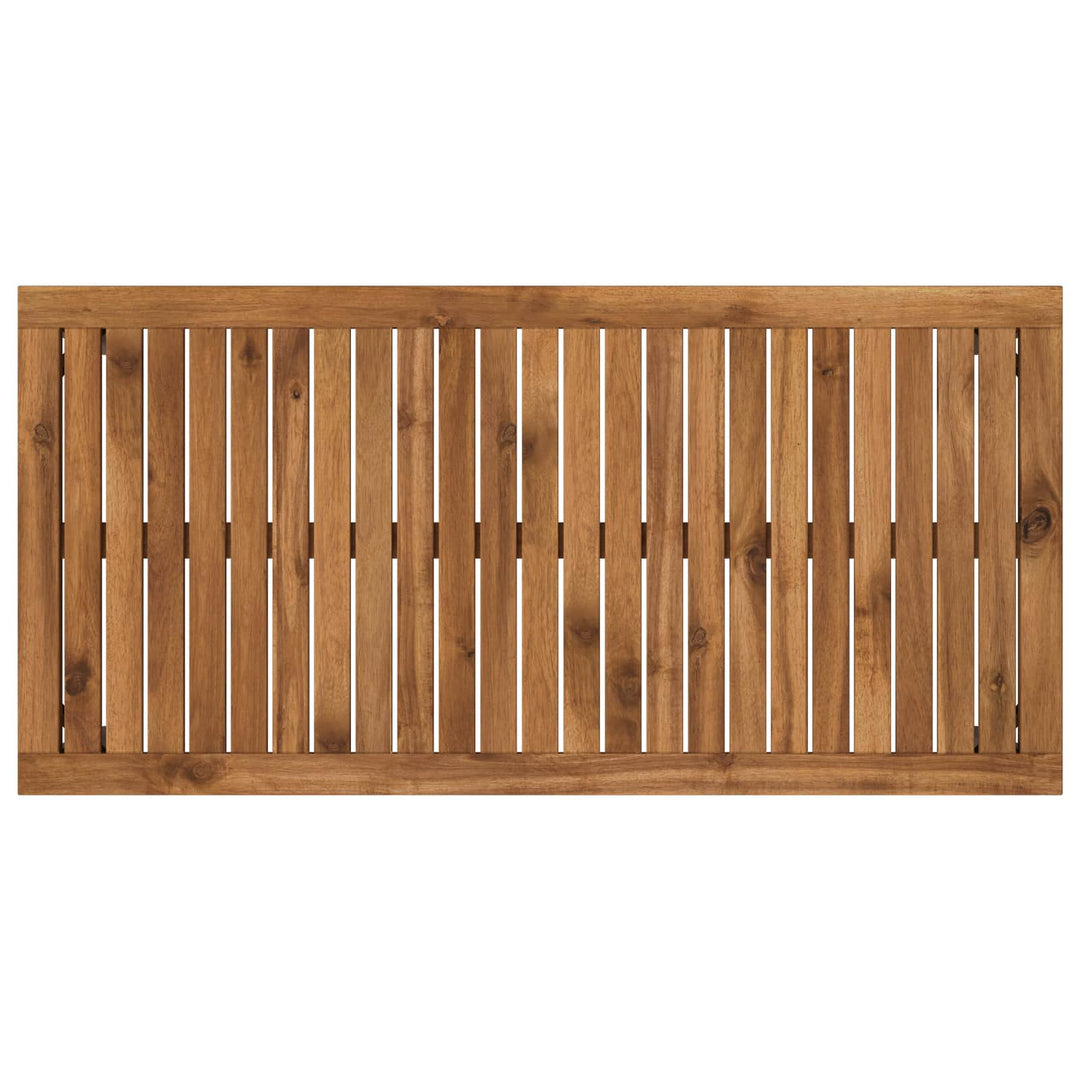Sofabord Naturlig og Kaffe 50 x 100,5 x 45 cm Massivt Akacietræ