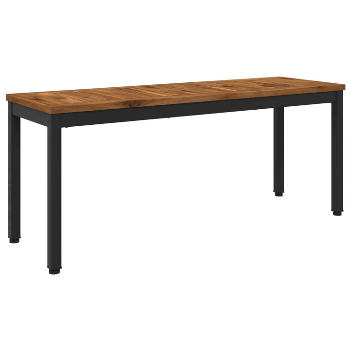 Havebænk 108,5 x 35 x 45 cm Massivt Akacietræ Rektangulær