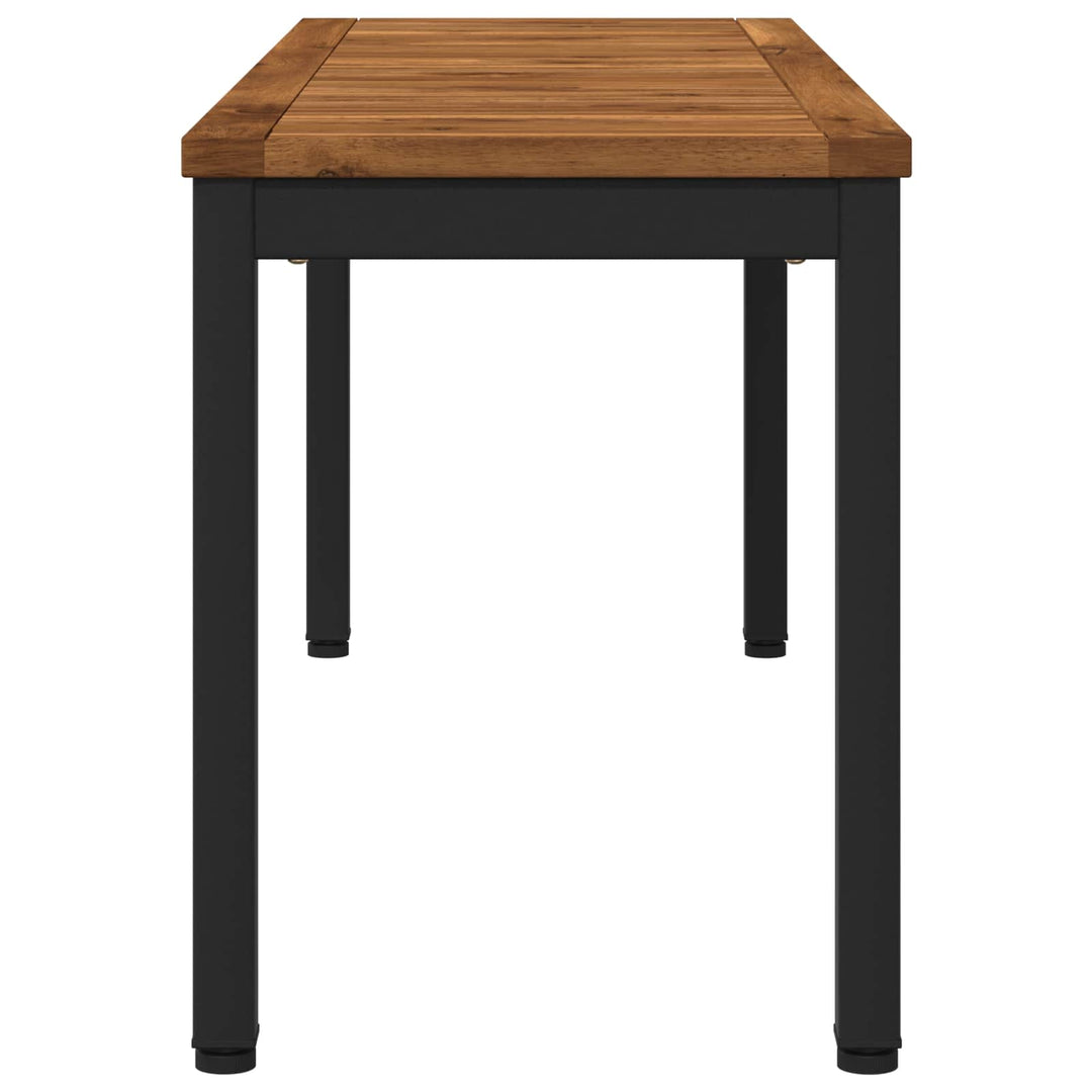 Havebænk 108,5 x 35 x 45 cm Massivt Akacietræ Rektangulær