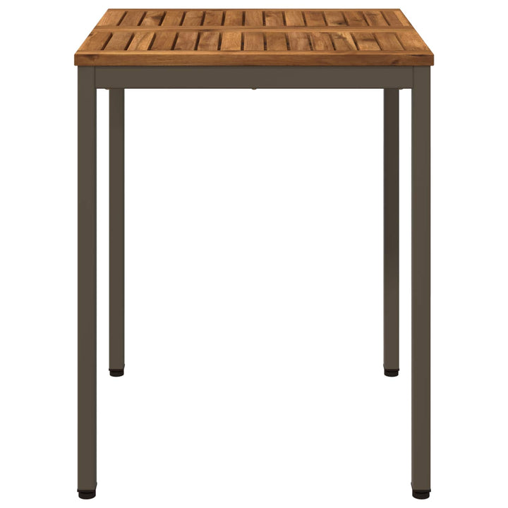 Havemiddagstabel Naturlig og Kaffe 60 x 60,5 x 75 cm