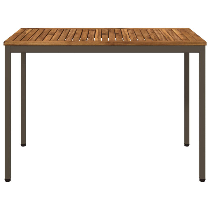 Havemiddagstabel Naturlig og Kaffe 108,5 x 55 x 75 cm