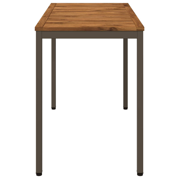 Havemiddagstabel Naturlig og Kaffe 108,5 x 55 x 75 cm