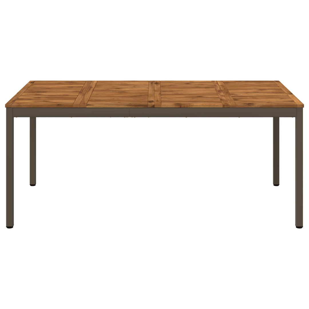 Havemiddagstabel Naturlig og Kaffe 147 x 88,5 x 75 cm