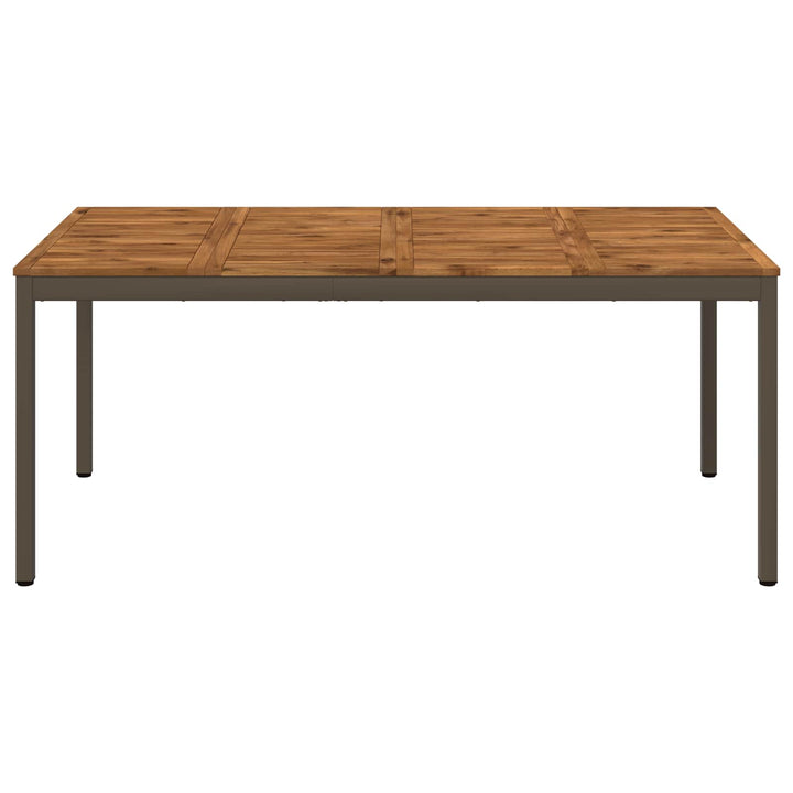 Havemiddagstabel Naturlig og Kaffe 147 x 88,5 x 75 cm