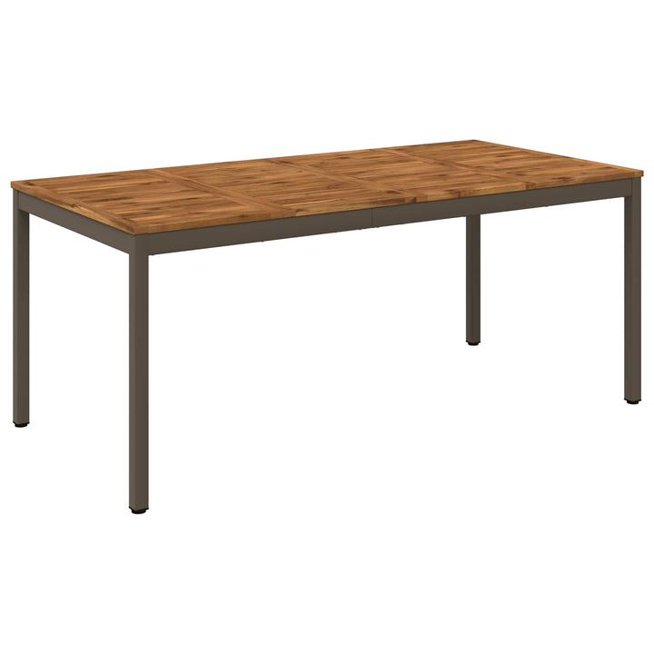 Havemiddagstabel Naturlig og Kaffe 180 x 88,5 x 75 cm