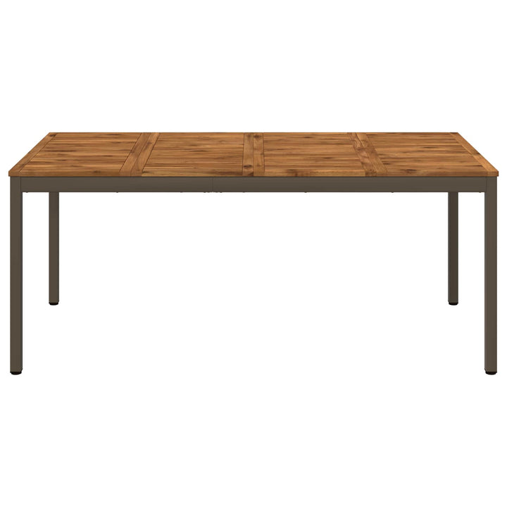 Havemiddagstabel Naturlig og Kaffe 180 x 88,5 x 75 cm